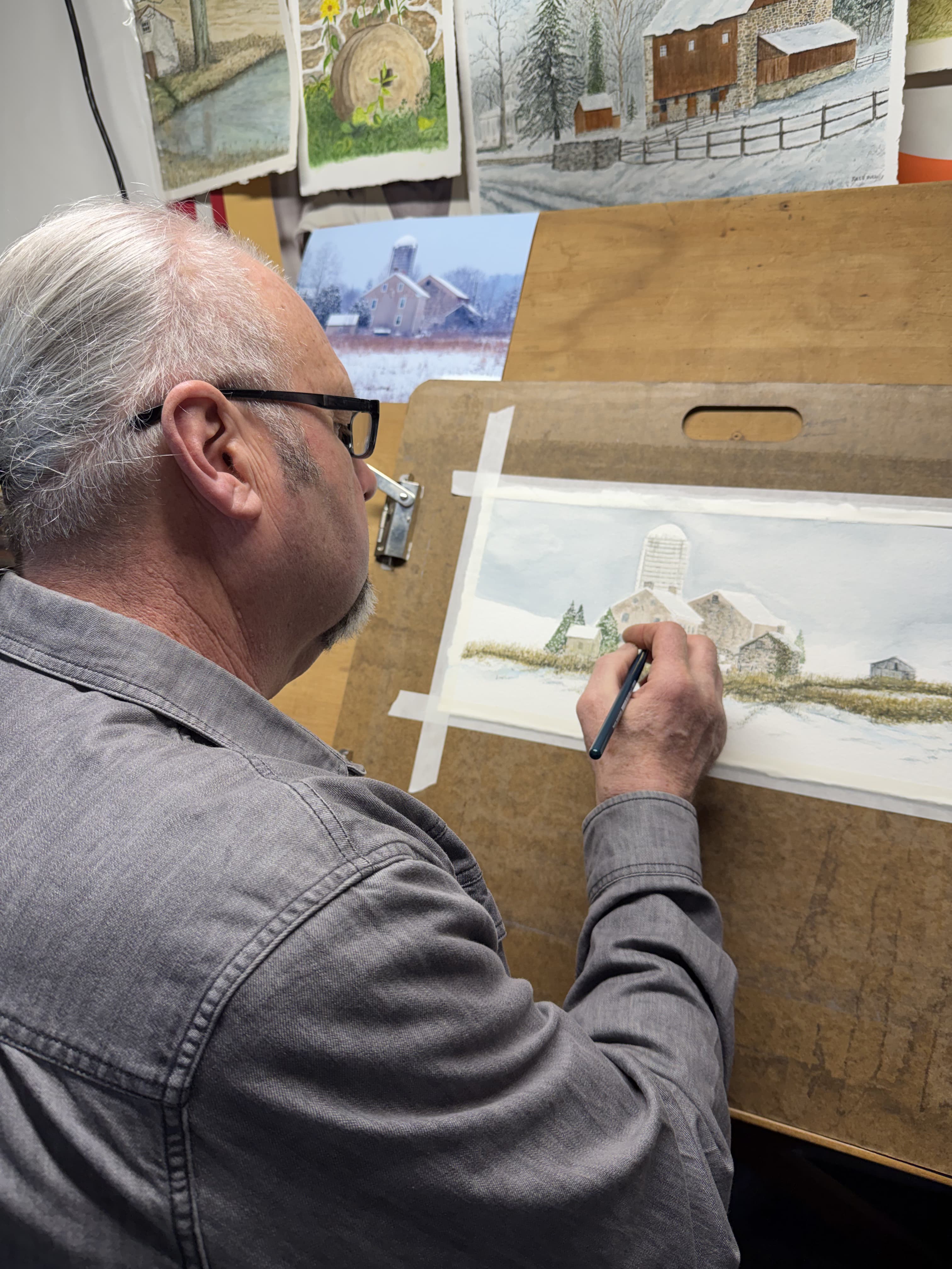 Jules Hull artistic portrait